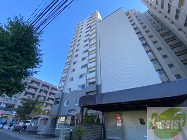 建物外観　札幌市中央区南１条東「レジディア南一条イースト」