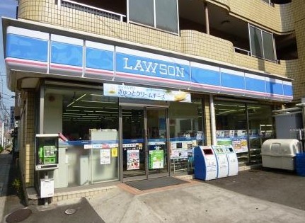 コンビニ　ローソン 上馬二丁目店（コンビニ）まで380m