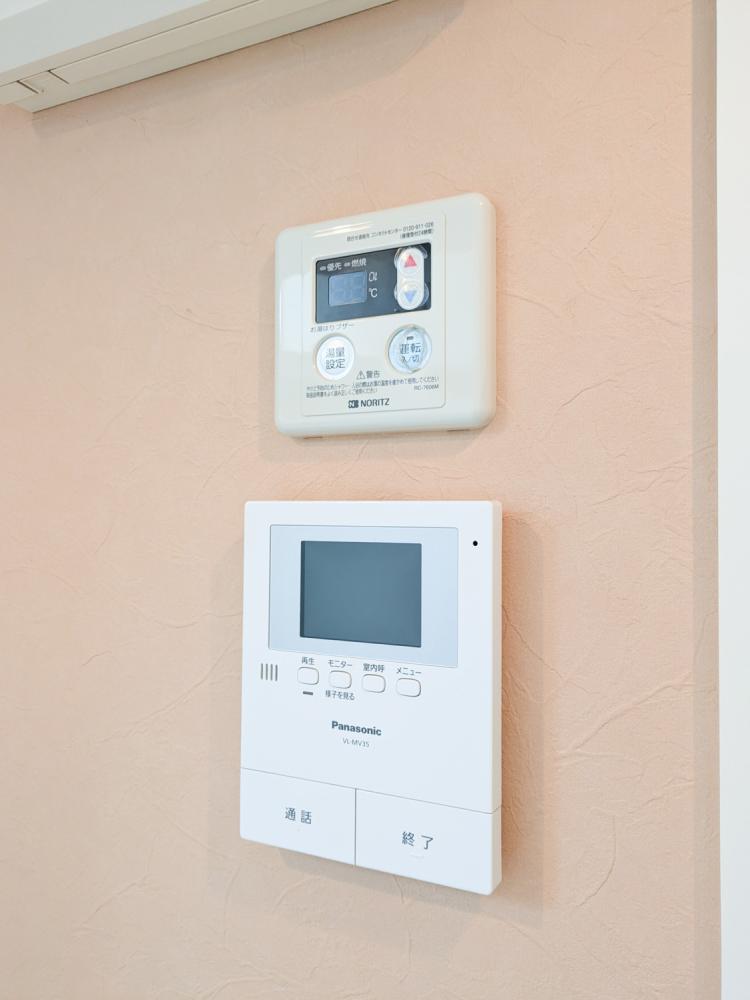 セキュリティ　訪問者の顔が見れて安心！写真は同物件他室