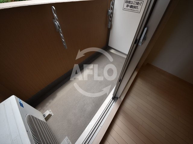 バルコニー　ヴィラタワー谷町　バルコニー