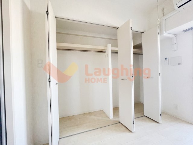 収納　十分な収納スペースがあります