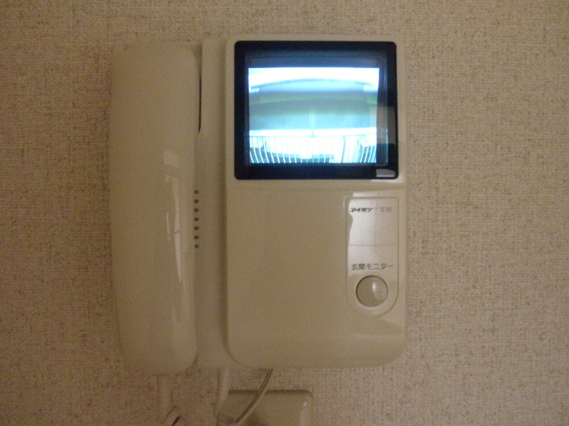 セキュリティ　ＴＶモニターホン付きです
