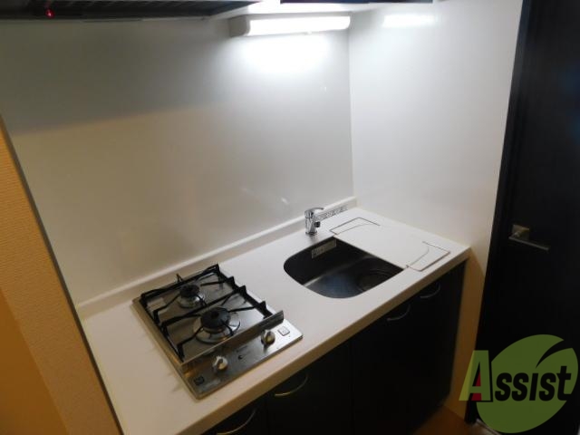 キッチン　ガスコンロ２口です