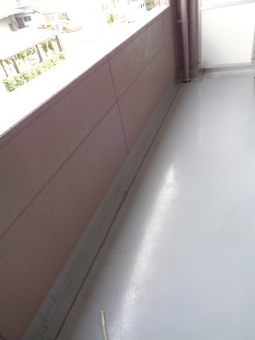 バルコニー　南西向き　専用庭