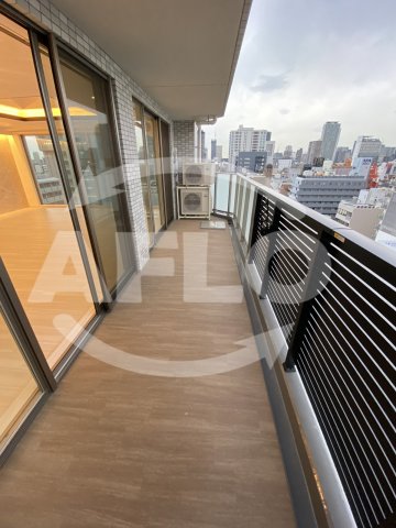 バルコニー　プレジオ鑓屋町　バルコニー