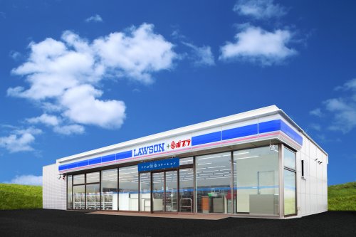 コンビニ　ローソン・ポプラ米子天神町店（コンビニ）まで529m