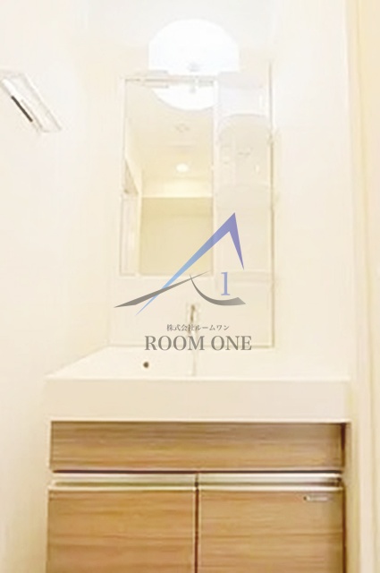 洗面設備　洗面台です。