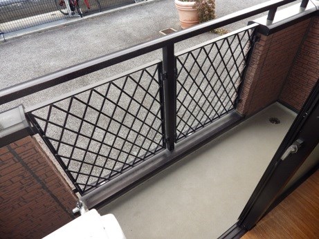 バルコニー　モデルルーム