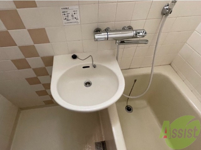 洗面設備　洗面所です。毎朝の準備がはかどりそうです。