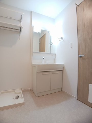 洗面設備　洗面所です