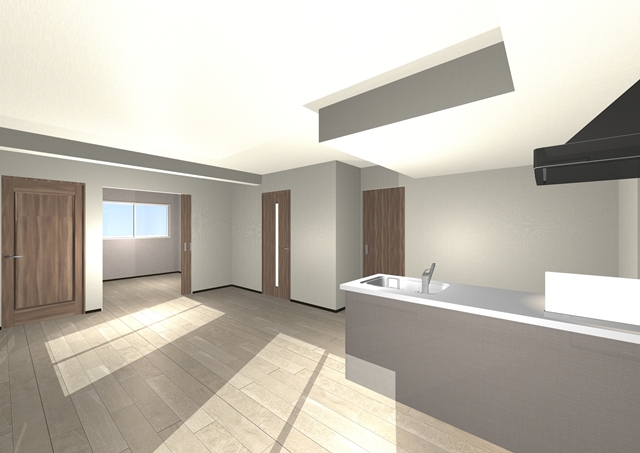 居室・リビング　※パース画像です