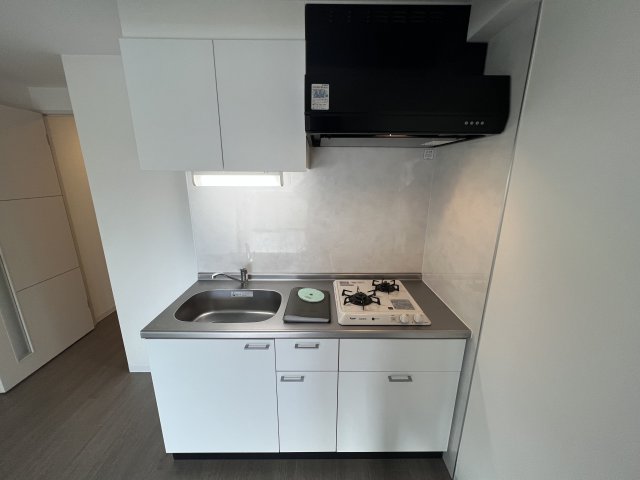 キッチン　2口ガスコンロ付きのキッチン！