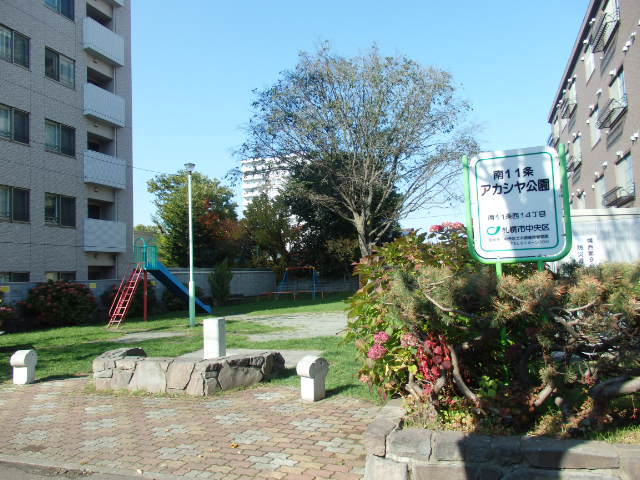 公園　アカシア公園（公園）まで295m