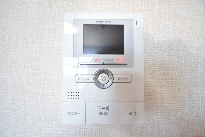 セキュリティ　TVインターホンで防犯面も安心