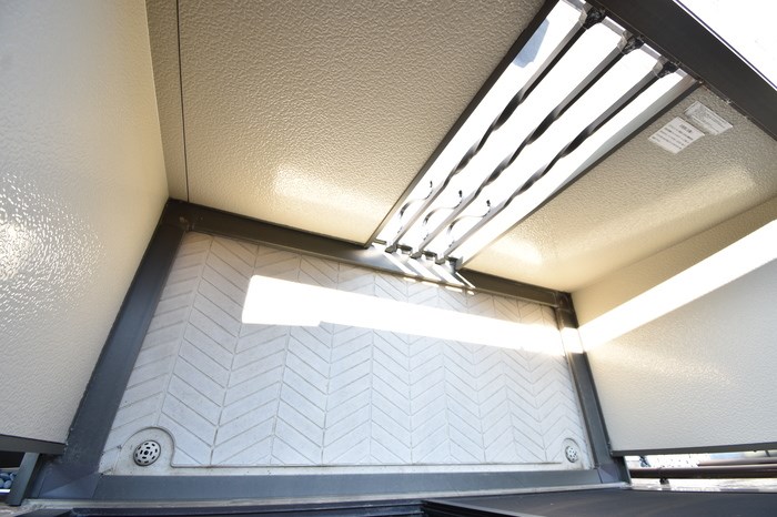 バルコニー　西向きのバルコニー