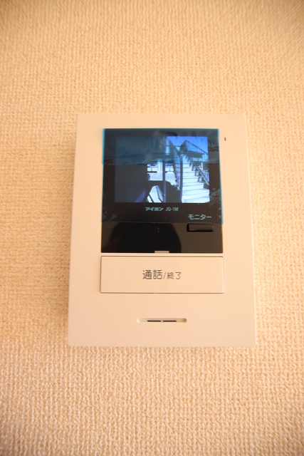 セキュリティ　来訪者をしっかり確認できるＴＶモニターホン