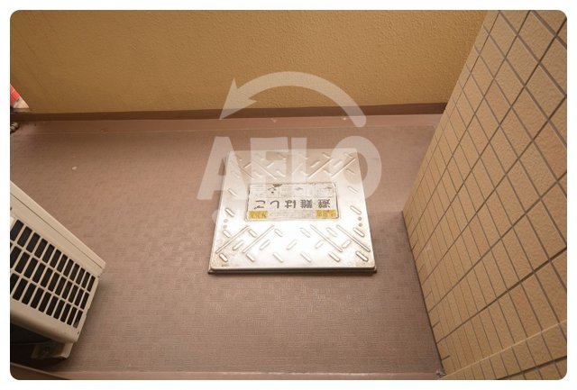 バルコニー　クレアートアドバンス大阪城南　バルコニー