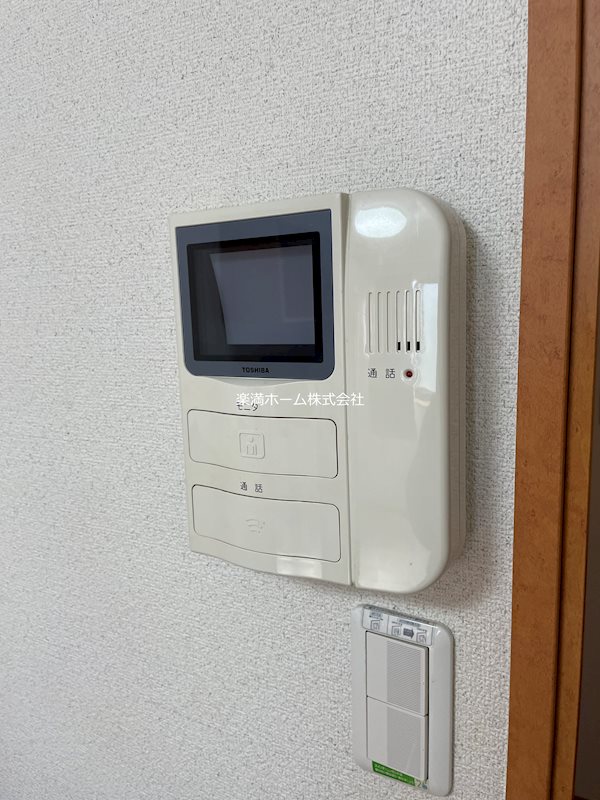 セキュリティ　モニターホンで安心♪