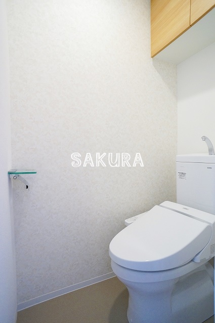 トイレ　嬉しい温水洗浄便座♪