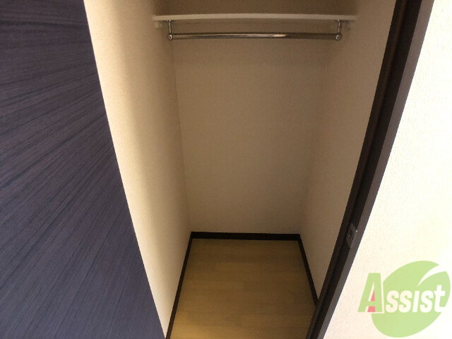 収納　クローゼットがありました。お洋服や荷物はここへ