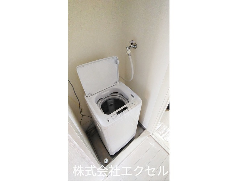 その他設備　洗濯機付です。