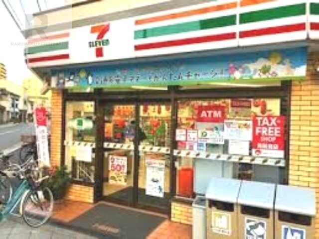 コンビニ　セブンイレブン大阪弁天4丁目店（コンビニ）まで50m