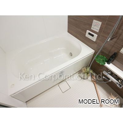 バス・シャワールーム　同タイプ2階のお部屋を撮影。仕様が異なることがあります。