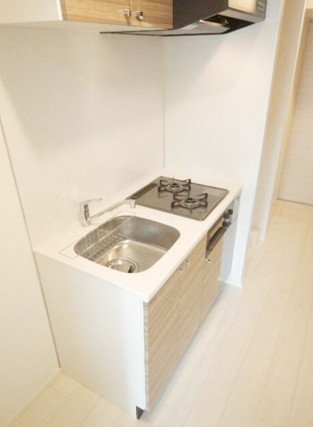 キッチン　★使いやすい二口コンロ、システムキッチン★