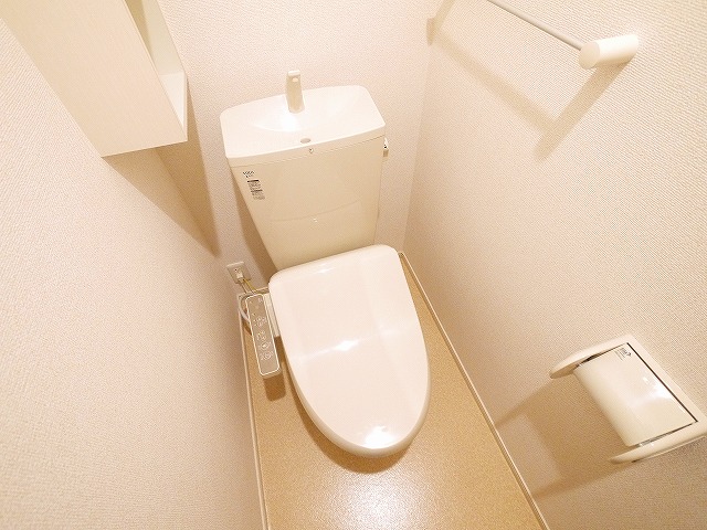 トイレ　ゆったりとした空間のトイレです
