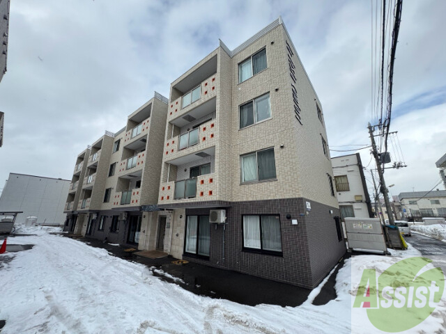 建物外観　札幌市北区新琴似七条「ラ・フェスタ・コンフォルト」