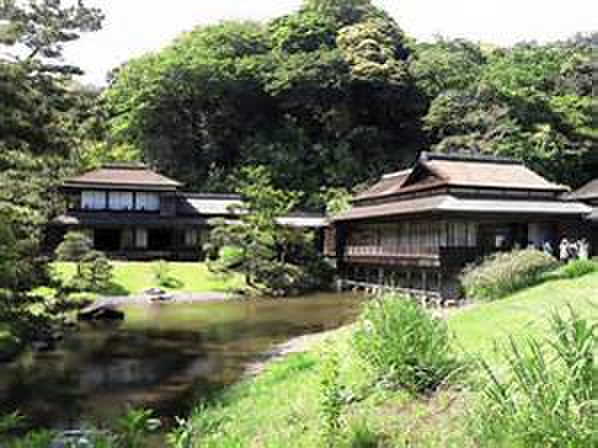 公園　三溪園・日本庭園（公園）まで650m