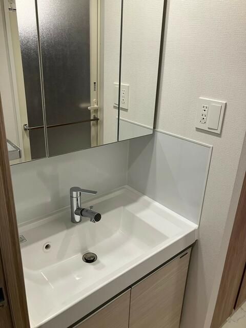 洗面設備　洗面所です