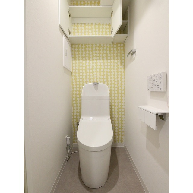 トイレ　オシャレなクロス★