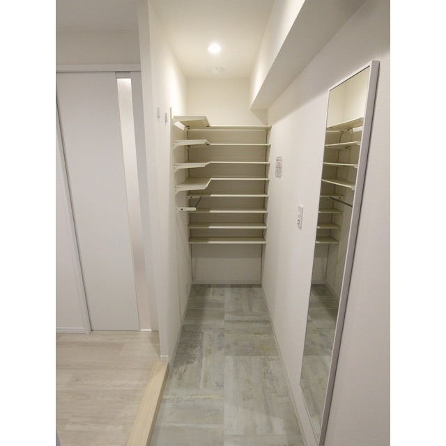 玄関　シューズインクローゼットです