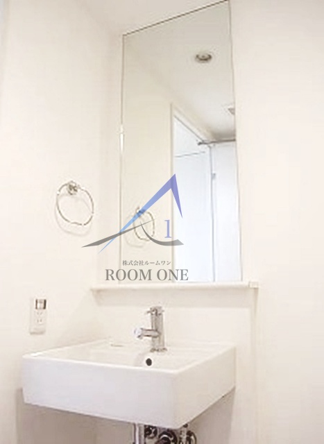洗面設備　洗面台です。