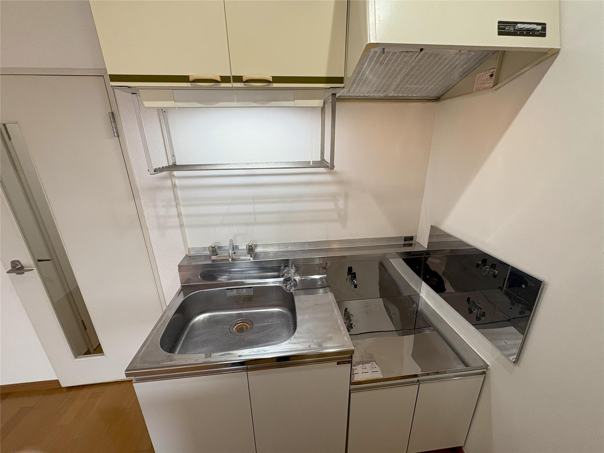 キッチン　2口コンロ設置可能です