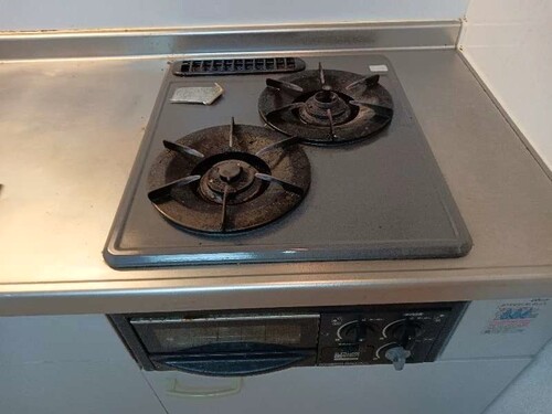 その他　２口ガスコンロ　※2026年3月撮影の写真