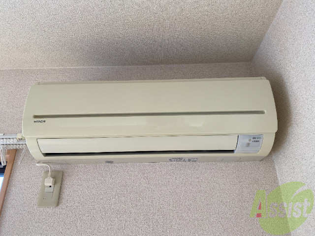 その他設備　エアコンが付いていますので寒暖対策もばっちり。