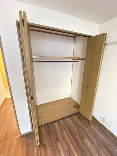 収納　十分な収納スペースがあります