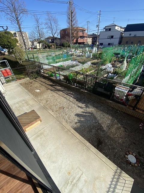 バルコニー　バルコニーがあります