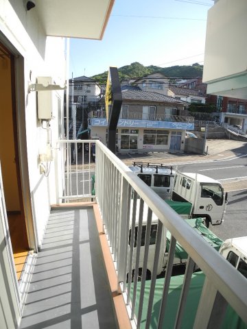 バルコニー　リビング側バルコニー