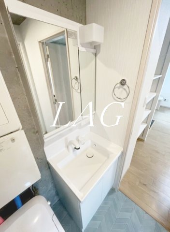 洗面設備　洗面台です。