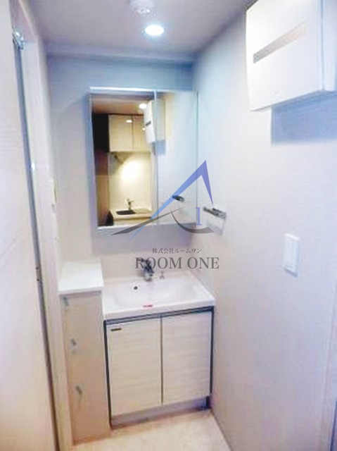 洗面設備　洗面台です。