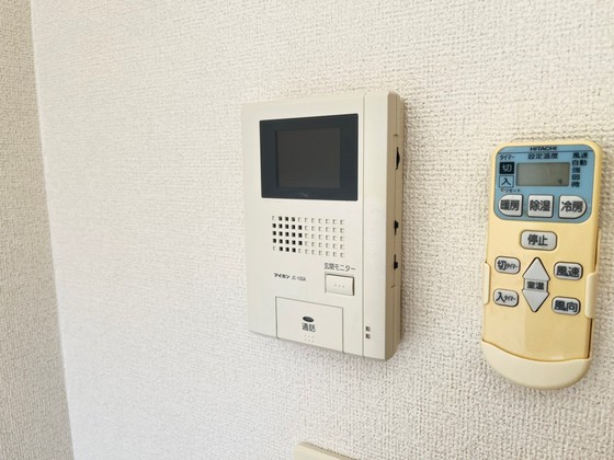 セキュリティ　※別部屋の写真です