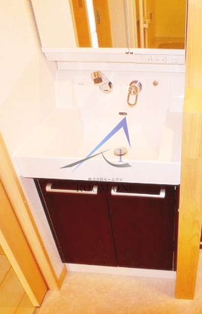 洗面設備　洗面台です。