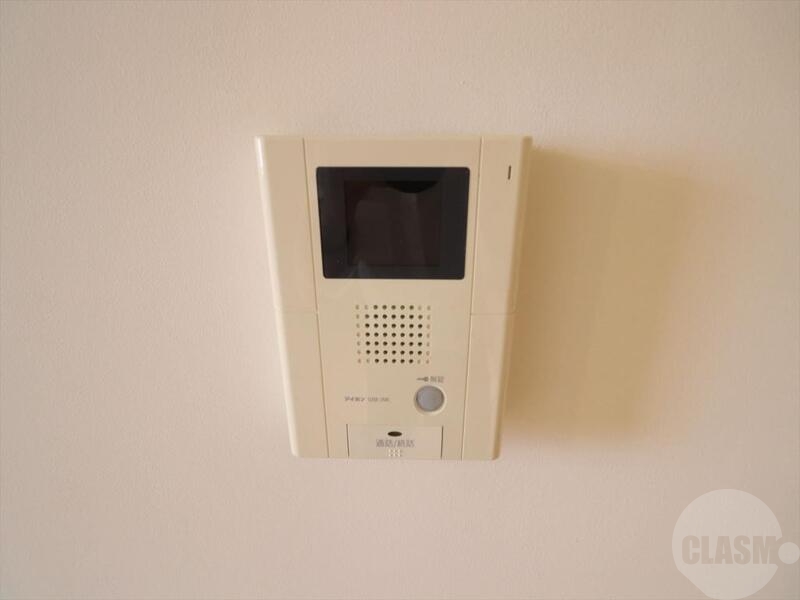 セキュリティ　モニター付きインターフォンで安心です