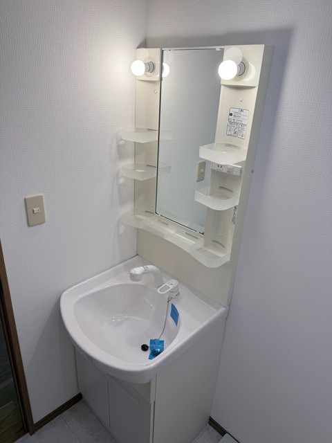 洗面設備　別号室の写真です。
