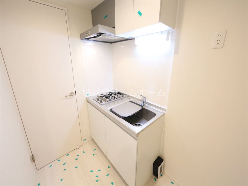 キッチン　システムキッチン（ガス2口コンロ付）　同仕様写真