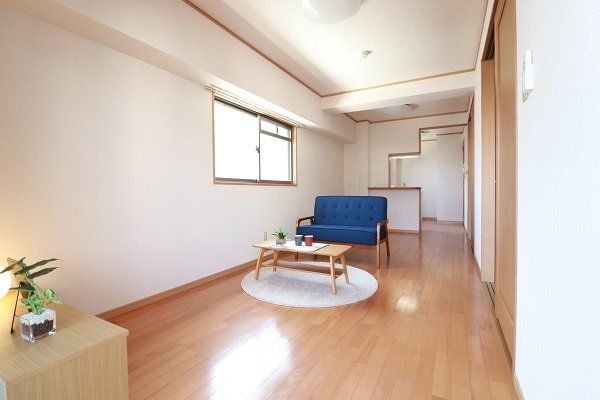 居室・リビング　※モデルルームのため家具等は付きません