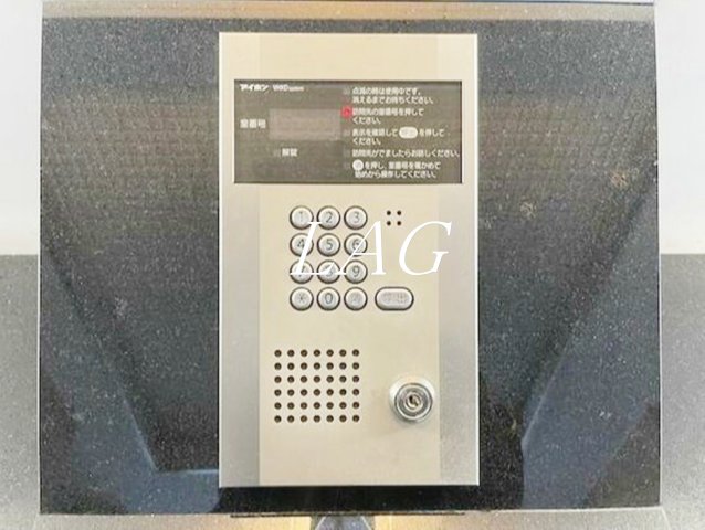 セキュリティ　オートロックです。